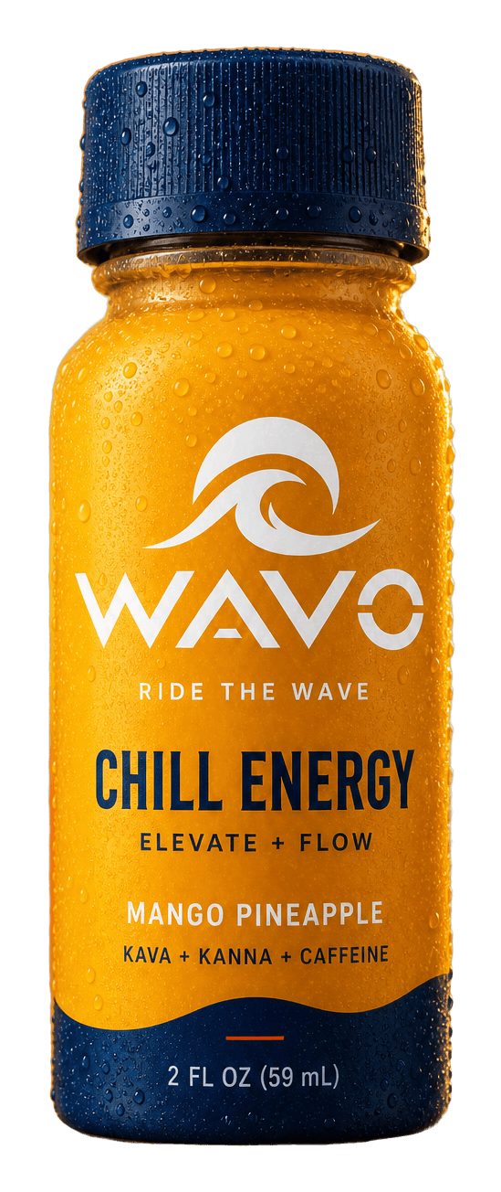 WAVO Mango Pineapple, 2oz Kava + Kanna Shot
